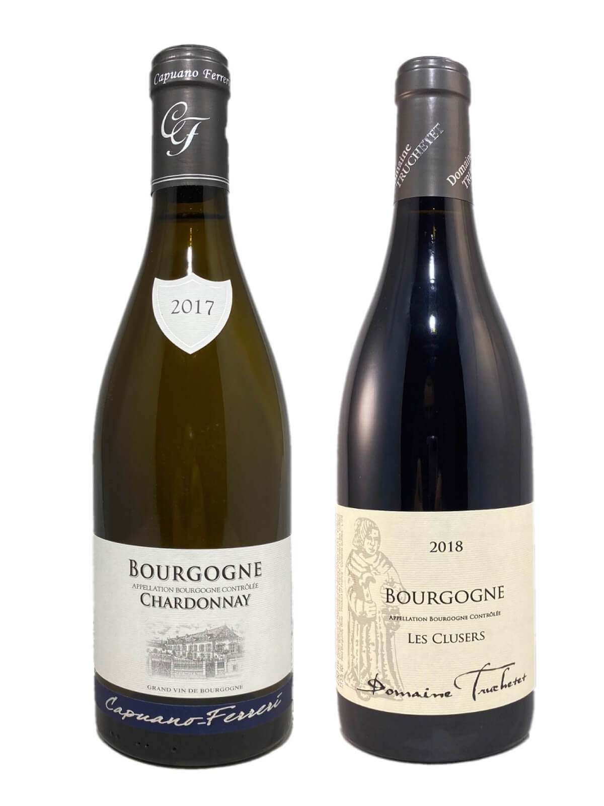 Coffret Découverte 2 bouteilles de Bourgogne : un Rouge et un Blanc